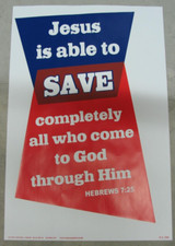 CHRISTIAN BIBLE TEXT POSTER