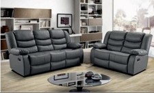 Roma Leather Recliner Sofa