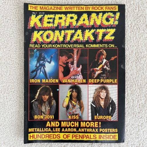 First issue kerrang kontaktz - issue, kerrang!