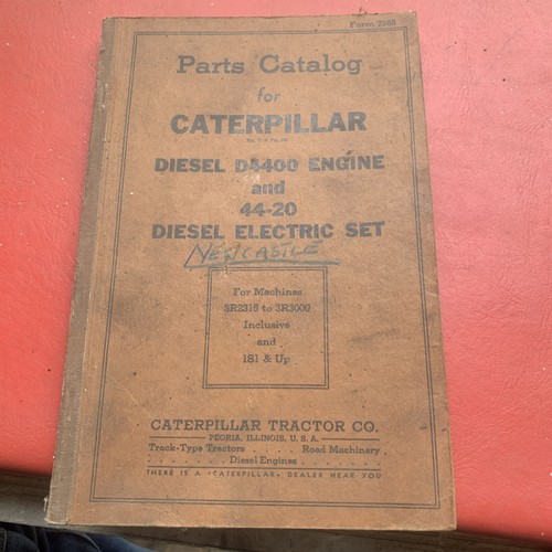Cat caterpillar d4600 - caterpillar,