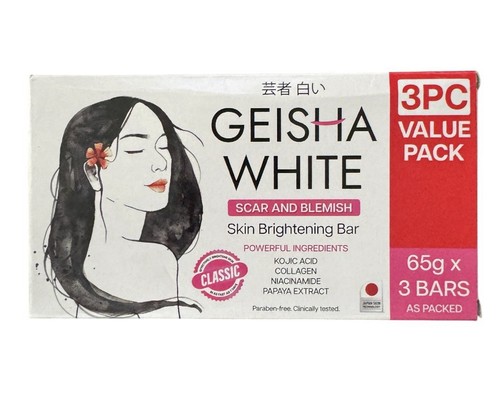 Geisha scar and - and, blemish