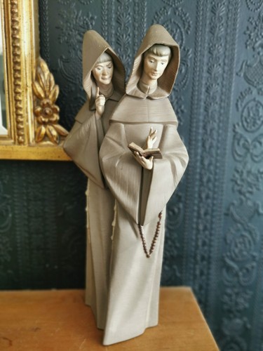 Lladro 5155 monks - at, prayer