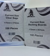 CURRENT SIZE RESEALABLE COMIC