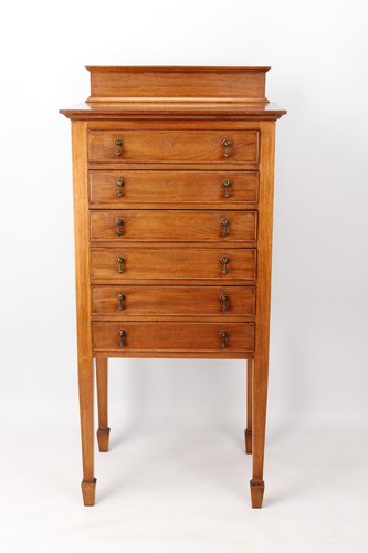 Edwardian mahogany music - mahogany,