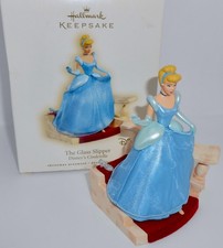 Hallmark Christmas Ornament 2007 THE GLASS SLIPPER Disney Cinderella  H72