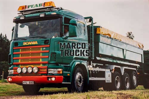 Truck photo scania 490 tipping - scania,