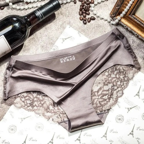 Shiny satin silky knickers - silky,