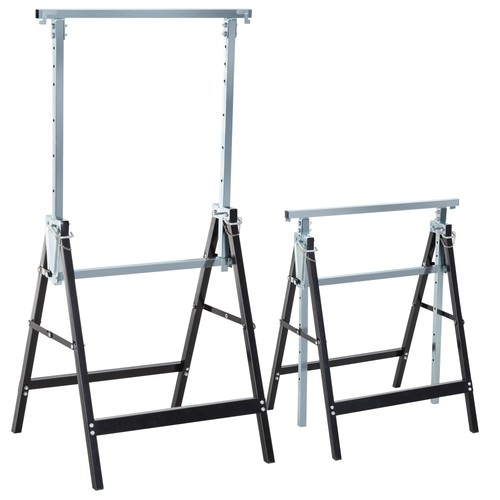 Homcom set saw horses - homcom,