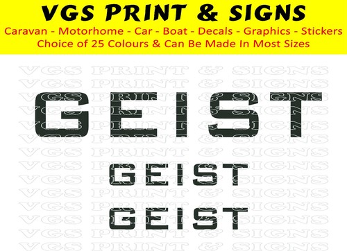Geist caravan motorhome - geist, caravan/motorhome