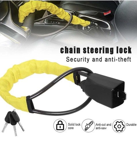 Seat belt lock steering - lock,