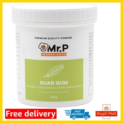 Natural guar gum powder - natural,