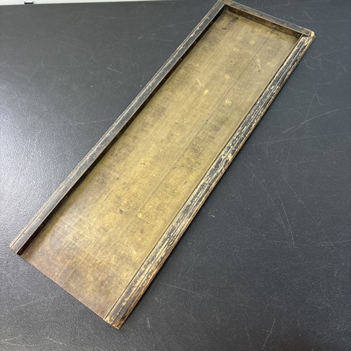 Letterpress printer block type - letterpress,