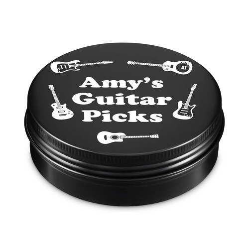 Personalised guitar plectrum - guitar,