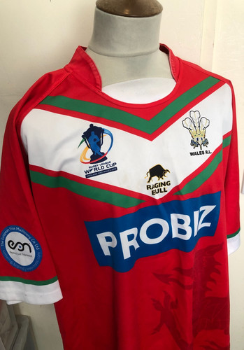 Wales rugby league shirt size - rugby,