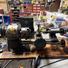 Vintage Rollo Elf Small Metalworking Lathe in working order 