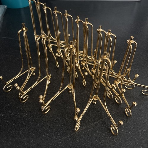 14x gold mini - display, easels