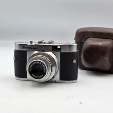 Voigtlander Vito B 35mm Camera - Shutter Working *focus Notchy*