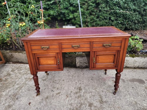 Desk edwardian solid - desk,