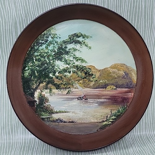 Vintage pottery oil - pottery, painting