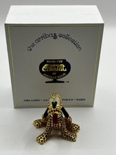 Disney Arribas Brothers Pluto Dog Swarovski Jeweled Figurine In Box 1.8in Tall