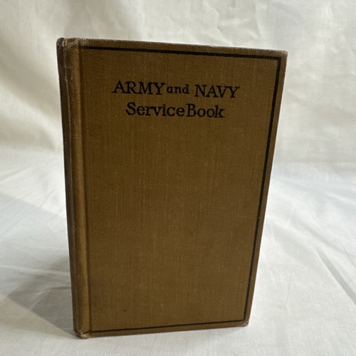 Army navy service book 1918 - army,