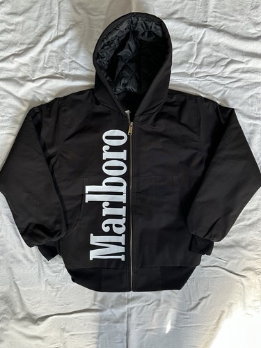 Custom marlboro black jacket - custom,