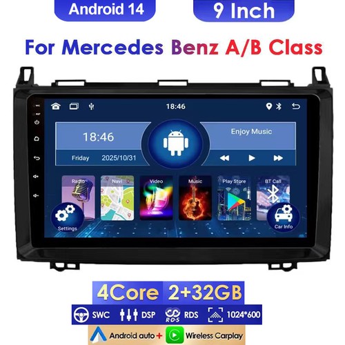 Stereo carplay for mercedes - stereo,