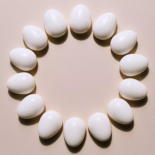 10pcs realistic fake - realistic, eggs
