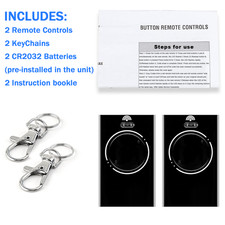 2PCS Garage Door Remotes for
