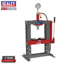 New Sealey Workshop Garage YK10B Hydraulic Press 10 Ton Tonne Bench Type
