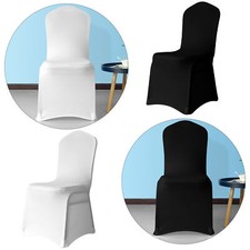 White & Black Chair Covers