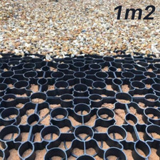 X-Grid Black 1m2 Gravel Grid