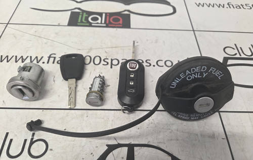 Fiat 500 key - barrel, set