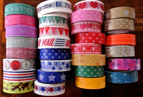 Washi tape pictoral 10m - pictoral, 10m+