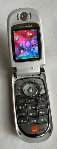 Motorola v600 silver - v600,