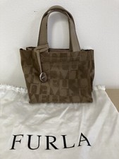 Furla Suede Mini Bag beige