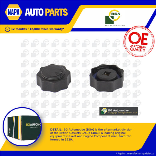 Radiator cap fits lotus - cap, elise