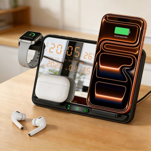 4in1 wireless charger station - wireless,