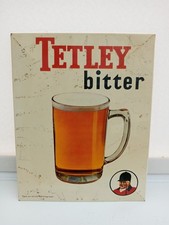 Tetley Bitter Showcard Sign