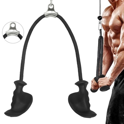 Ergonomic tricep rope pull - ergonomic,