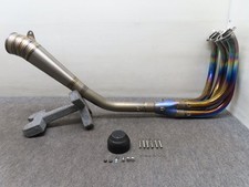 KAWASAKI Z1000 (2003-2006) ASAHINA RACING Titanium Full Exhaust Muffler