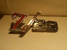 1969 Camaro Z28 Fender Emblem