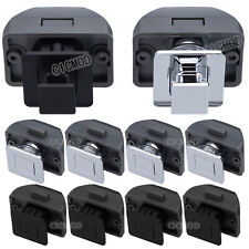 Push Button Catch Lock Square Latch Knobs Drawer Cupboard Door Cabinet Campervan