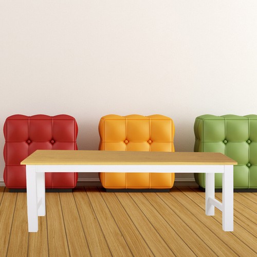Pine wood dining - wood, natural