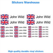Big Pack Personalised name CYCLE BIKE FRAME HELMET Stickers See the Description