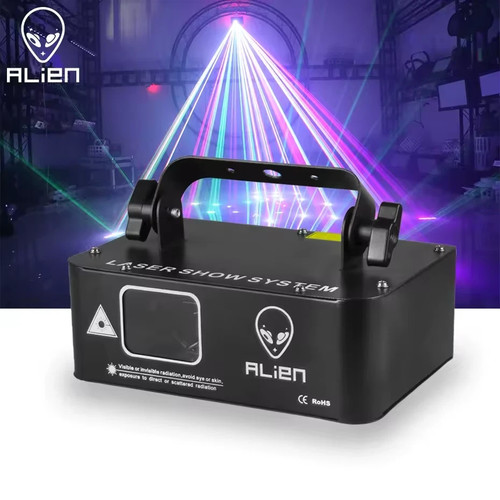 Alien 500mw rgb laser - laser, beam