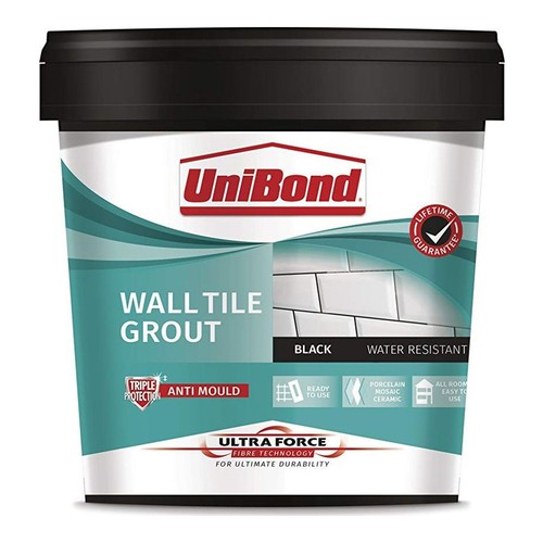 Unibond wall grout - grout, black
