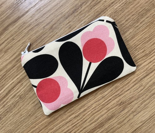 Handmade zipped coin purse - zipped,