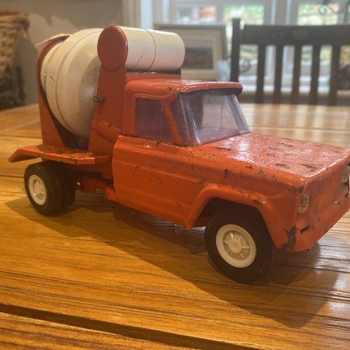 Tonka toys cement mixer orange - tonka,