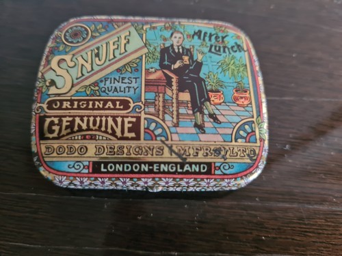 Vintage after lunch snuff - lunch,